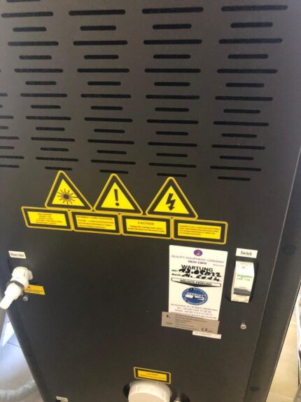 Diodenlaser - Alphasheer - Rückansicht