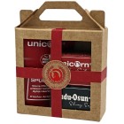 Dudu Osun® CLASSIC (25g), unicorn® Apfel-Haarseife (16g), unicorn® Sauer-Spülung (10ml)